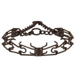 "Dark Delight" Herm Sprenger Zwarte Honden Prikband 3.25mm Groot_1