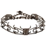 "Antique Treasure" Herm Sprenger Ultra Plus Prong Training Dog Collar 4 mm Antique Steel_3