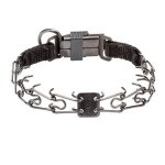 "Good Doggy Kit" Herm Sprenger Zwarte 2.25 mm Honden Prikband met Gesp_1