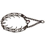 "Dark Delight" Herm Sprenger Zwarte Honden Prikband 3.25mm Groot_3