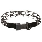 "Daily Trainer" Black Stainless Steel Herm Sprenger Prong Collar for Dog Training_2