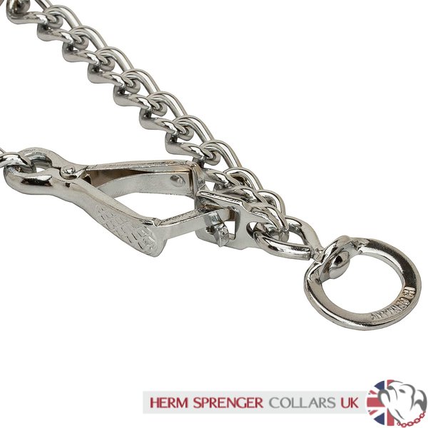 "Manners Fighter" Grote Honden Prikband met Snelle Vrijlating 4 mm