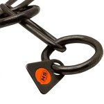 "Fur Fan" Zwarte Roestvrije Staal Ketting Halsband met Lange Schakels - 3.0 mm_3