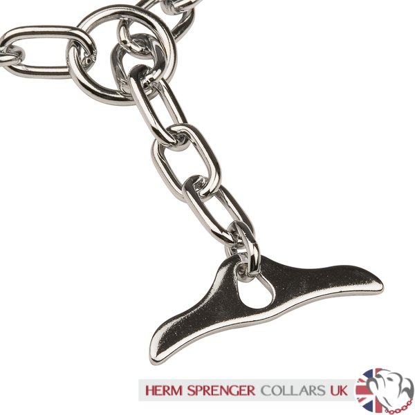 "Comfy Hold" Verchroomde Knevel Ketting Honden Halsband, 3.25 mm