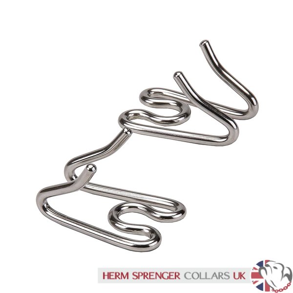 "Prong Pal" Stainless Steel Prong Collar Remove Links of 4 mm Wire Gauge