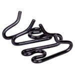 "Black Rose Thorn" Herm Sprenger Prong Collar Links 2.25 mm Black Stainless Steel_4